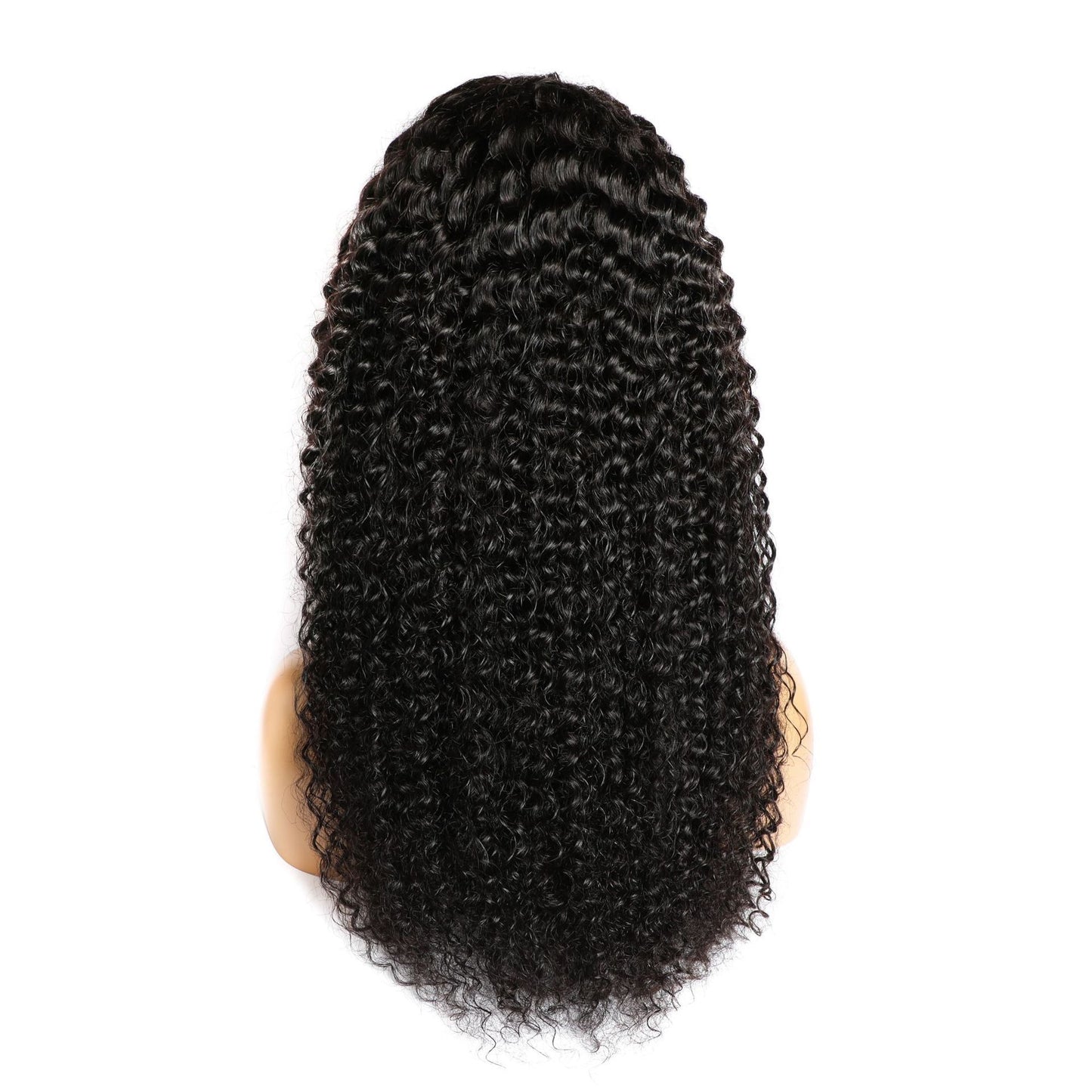 Curly Lace Front Human Hair Wig – 100% Brazilian Virgin Hair, Pre-Plucked with Baby Hairs, Glueless, 180% Density