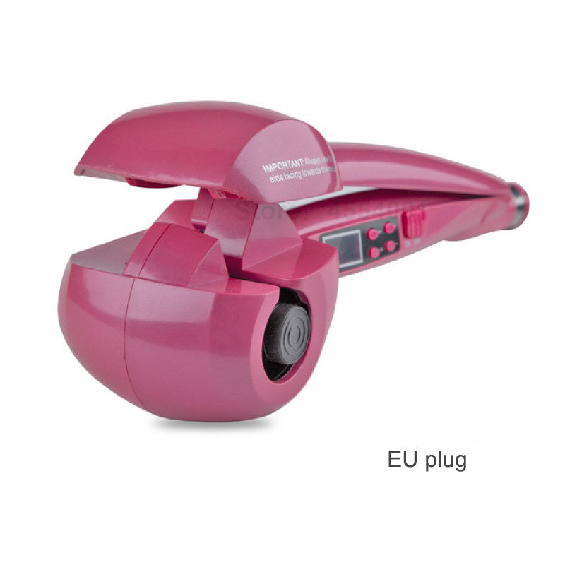Multifunctional Automatic Wireless Curling Iron – Cordless, USB Rechargeable, LCD Display