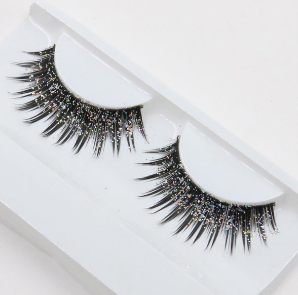 Glam Sequins False Eyelashes – Sparkling, Reusable Party Lashes