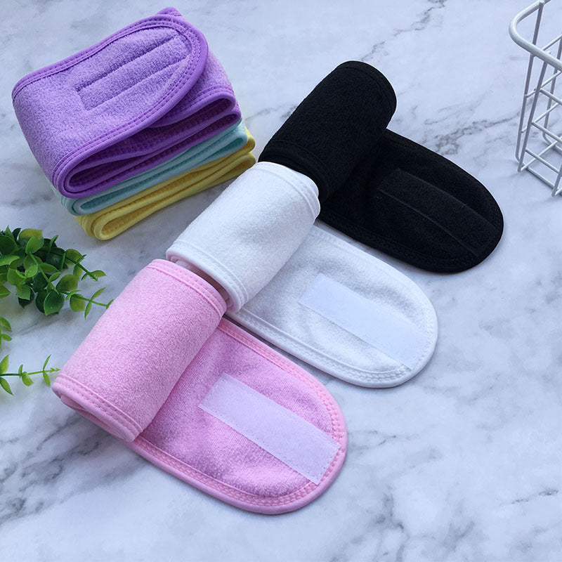 Beauty Headwear – Soft, Adjustable Spa Headband for Makeup & Skincare