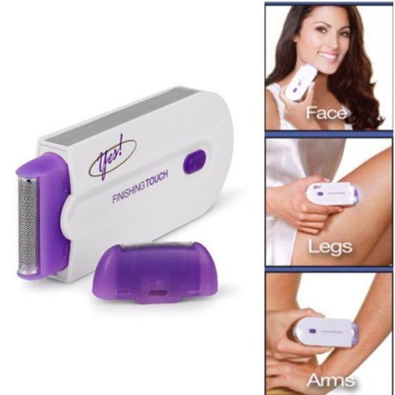 Electric Laser Hair Removal Shaver – Painless, Cordless IPL Device for Face & Body