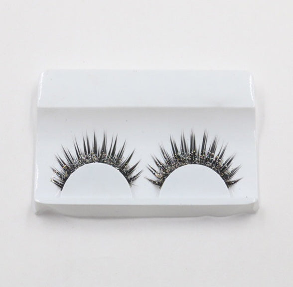 Glam Sequins False Eyelashes – Sparkling, Reusable Party Lashes