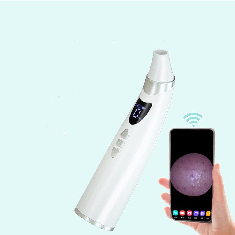 Electric Visual Blackhead Suction Instrument – Household Pore Cleaner with Adjustable Suction & USB Rechargeable