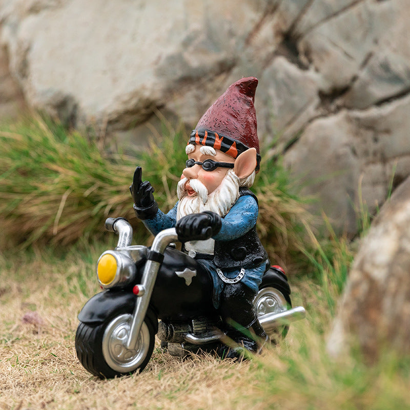 Charming Resin Garden Dwarf Statue – Whimsical Outdoor & Indoor Decoration