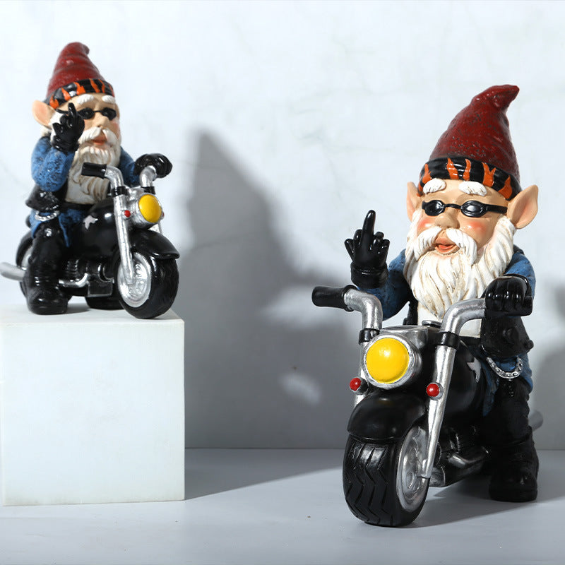 Charming Resin Garden Dwarf Statue – Whimsical Outdoor & Indoor Decoration