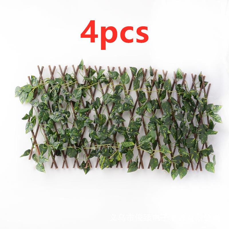 Expandable Wooden Garden Trellis – Anticorrosive Wood Fence Panel for Climbing Plants & Wall Décor