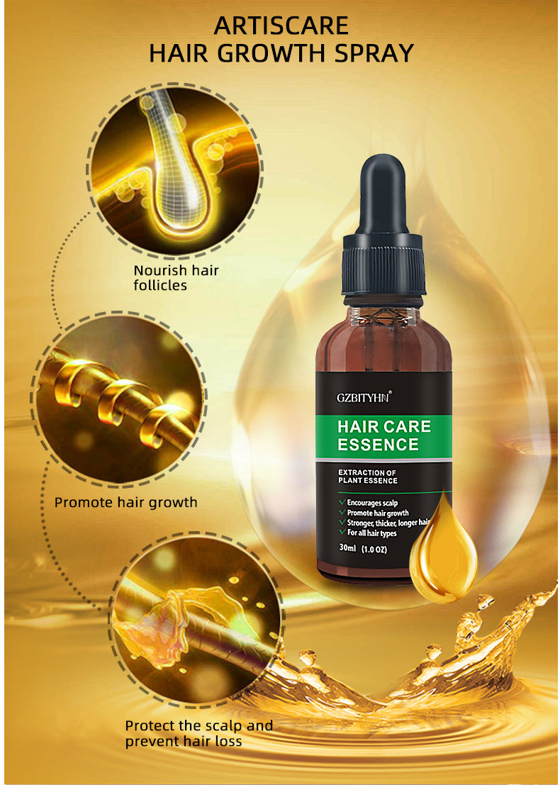 Natural Hair Growth Oil – Nourishing Essential Oil for Scalp Health and Hair Strengthening