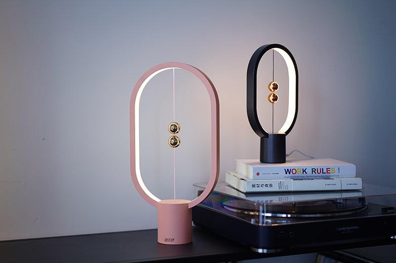 Mini Smart Magnetic Switch USB Suspended LED Bedside Lamp – Modern Floating Light with Touch Control – Rechargeable or USB-Powered