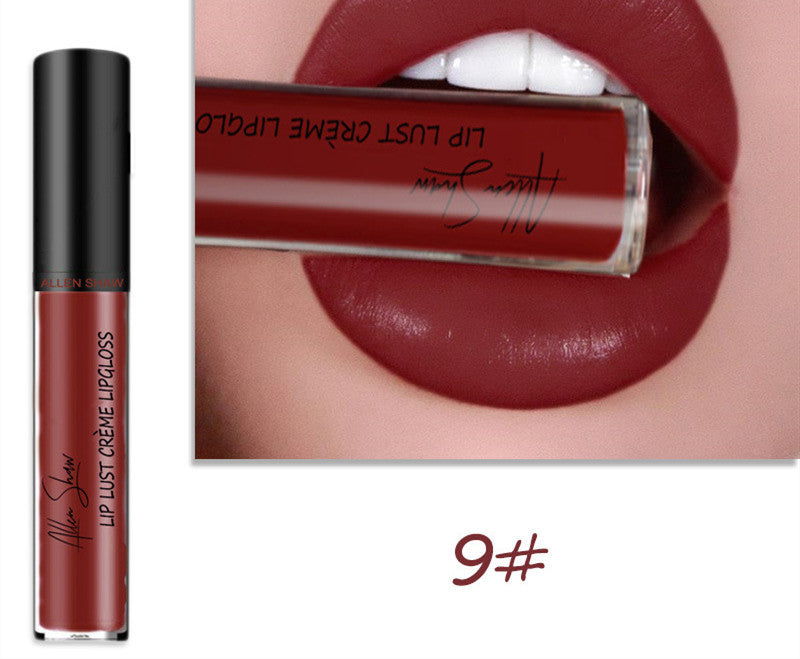 Silky Cream Texture Lip Gloss – High-Pigment, Moisturizing, Non-Sticky Lip Glaze