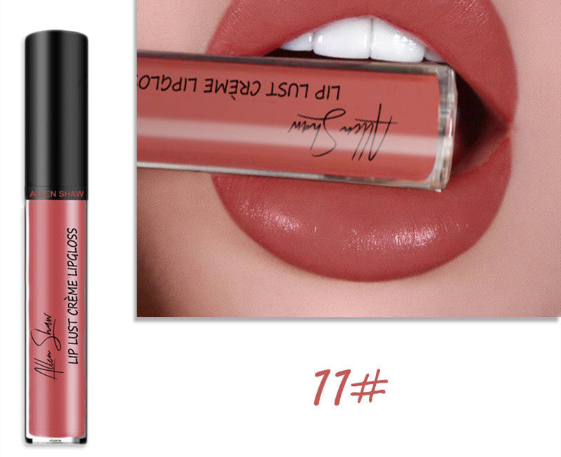Silky Cream Texture Lip Gloss – High-Pigment, Moisturizing, Non-Sticky Lip Glaze
