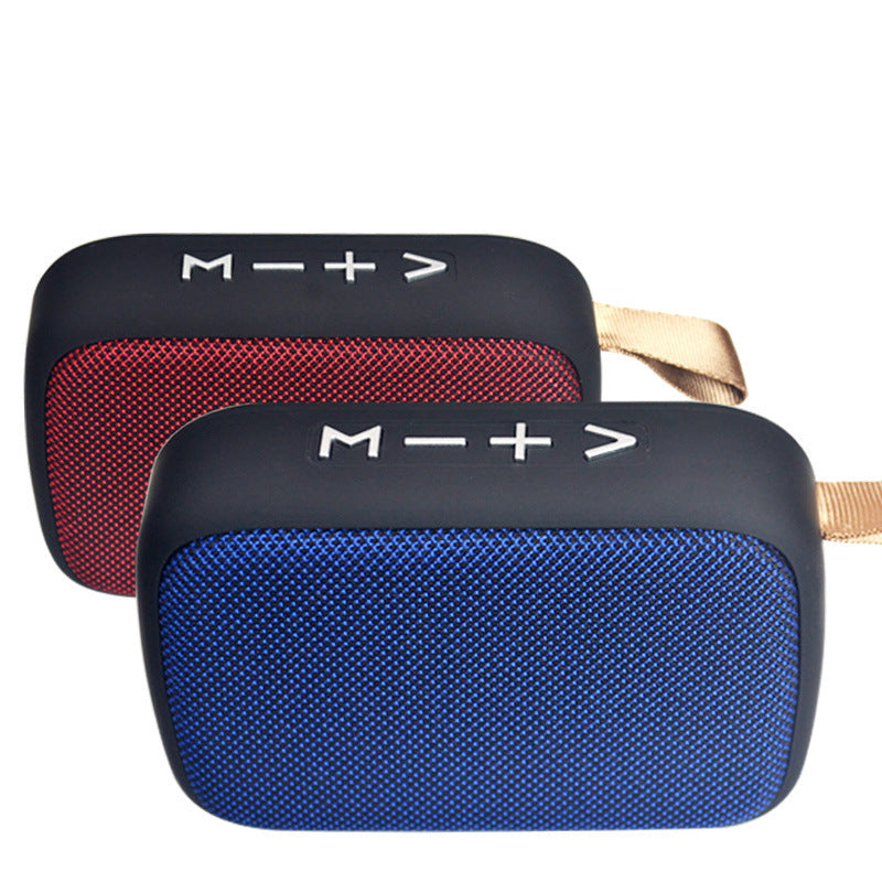 Compact Wireless Bluetooth Speaker – Portable Speaker with U-Disk Support and LED Lights