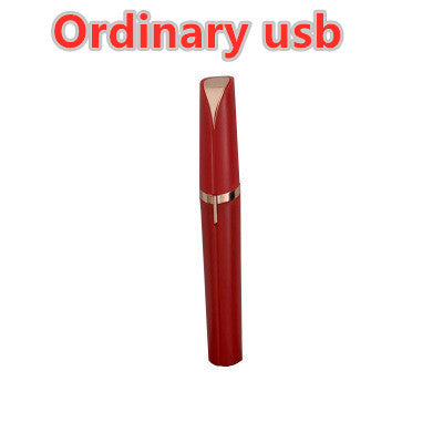 Flawlessly Brows Electric Eyebrow Remover – Painless, Portable Trimmer with LED Light & 18K Gold-Plated Head