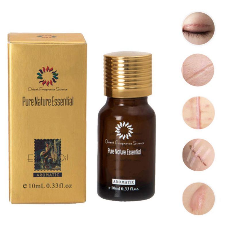 Natural Acne, Scar & Stretch Mark Removal Essence Oil – Herbal Skin Brightening & Regeneration Formula (10ml)