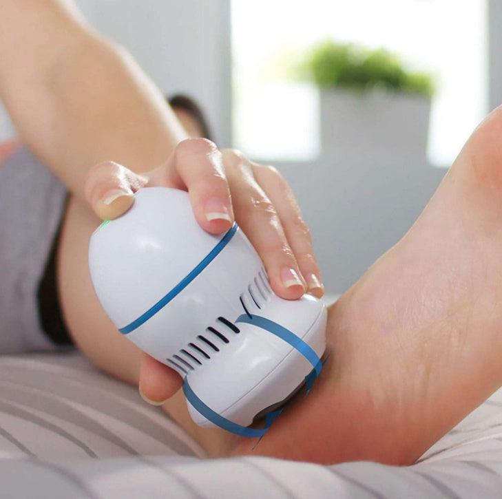 Multifunctional Electric Foot File Grinder – Rechargeable Callus Remover with Vacuum System for Smooth Feet