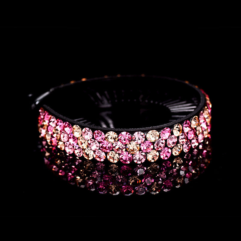 Elegant Rhinestone Hair Claw – Sparkling Crystal Hair Clip for Women