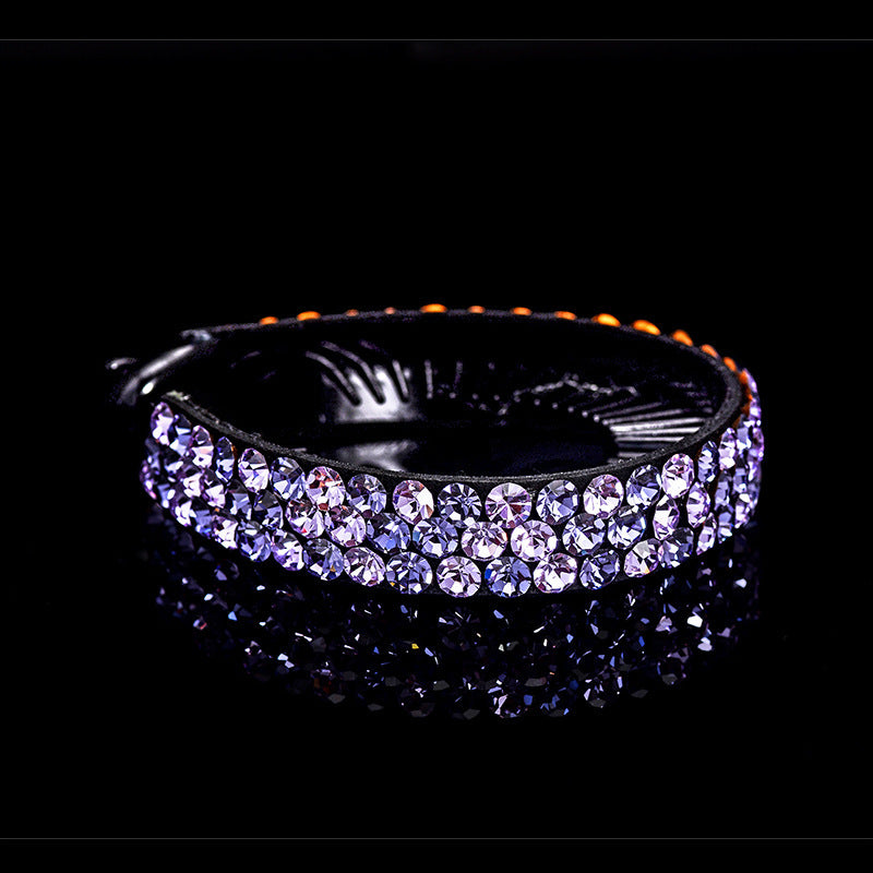 Elegant Rhinestone Hair Claw – Sparkling Crystal Hair Clip for Women