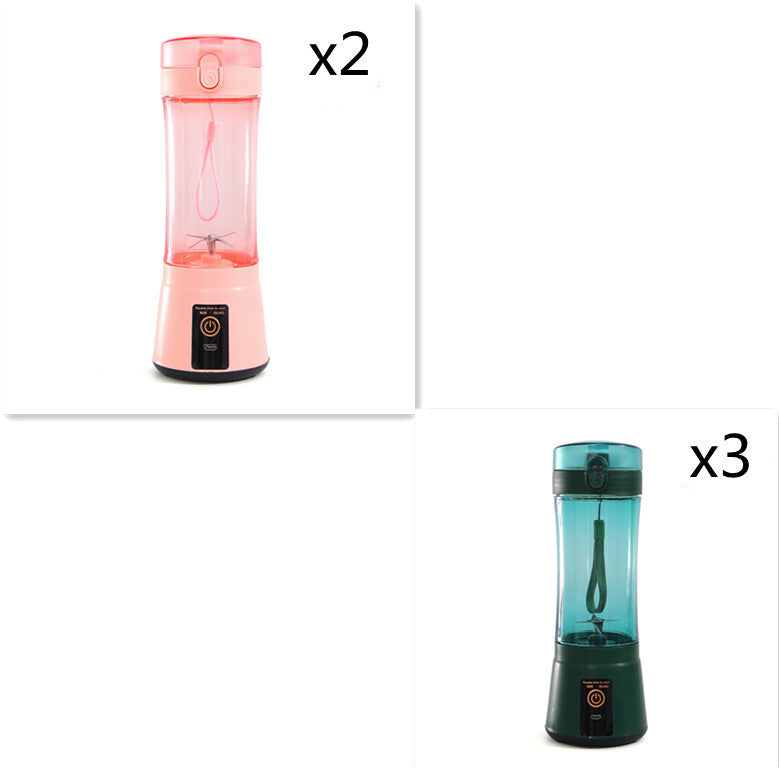 Portable Electric Fruit Juicer – USB Rechargeable Mini Smoothie Blender