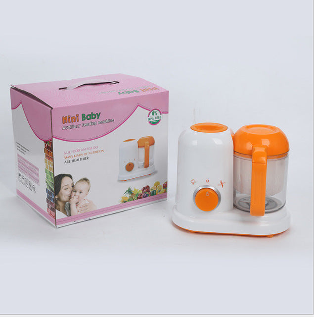 5-in-1 Smart Baby Food Processor – Steam, Blend, Warm Milk, and More