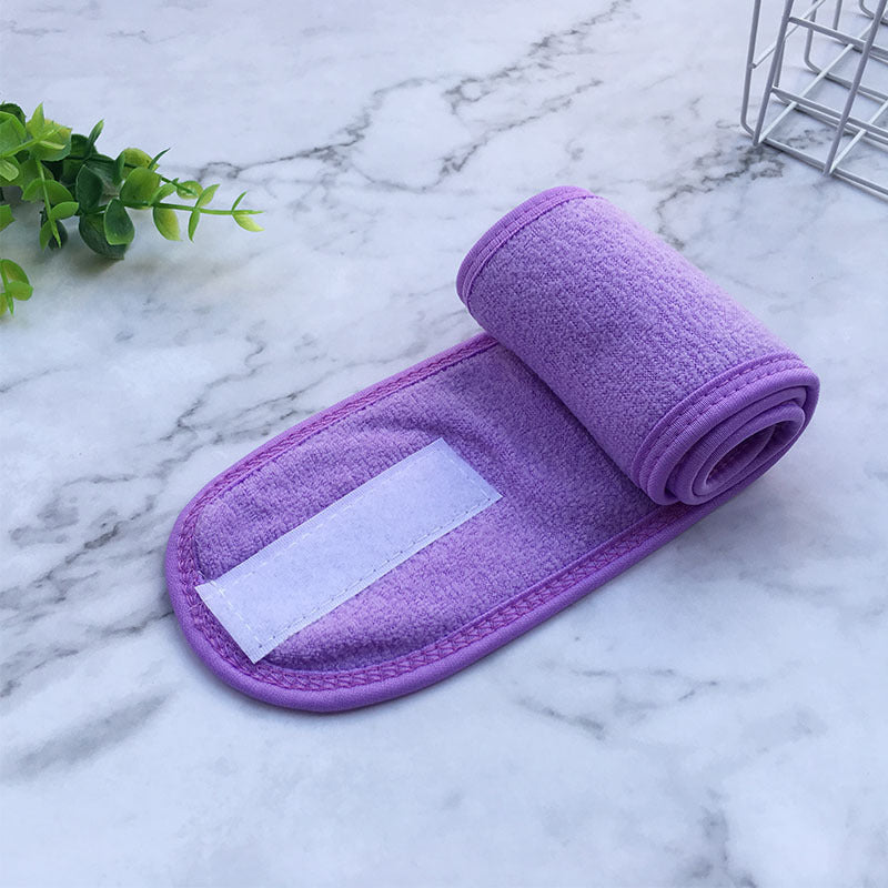 Beauty Headwear – Soft, Adjustable Spa Headband for Makeup & Skincare