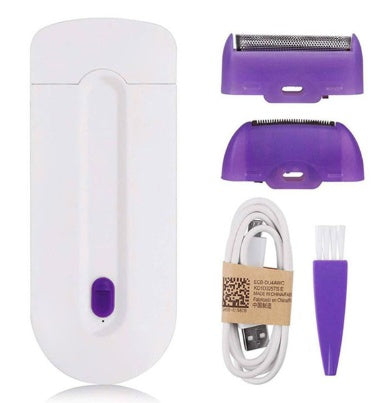 Electric Laser Hair Removal Shaver – Painless, Cordless IPL Device for Face & Body