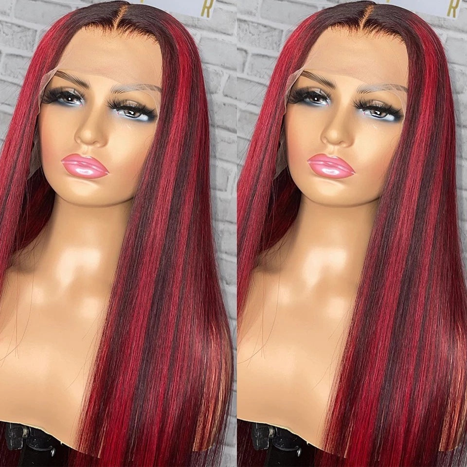 100% Real Human Hair Lace Front Wig – Natural Look & Comfortable Fit