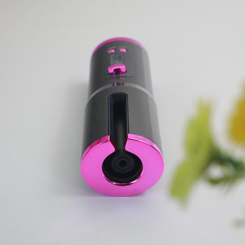 Multifunctional Automatic Wireless Curling Iron – Cordless, USB Rechargeable, LCD Display