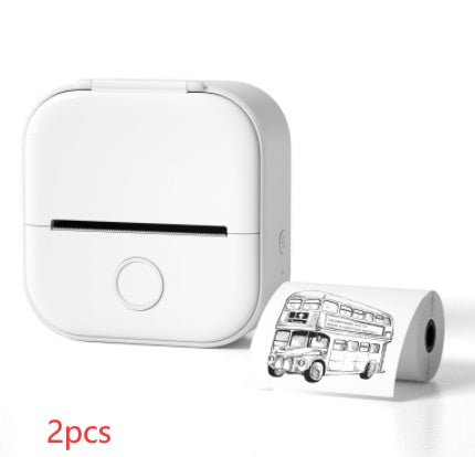 Portable Mini Thermal Label Printer – Bluetooth Sticker Maker & Photo Printer for Home, School & Office Use