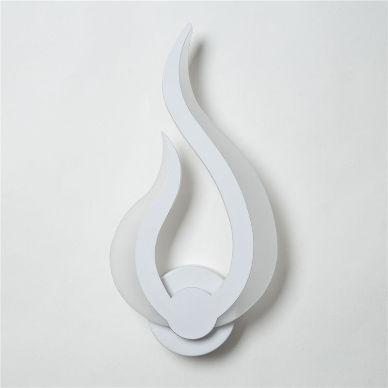 Modern LED Wall Light – Anti-Glare Corridor & Stairway Fixture with Acrylic Shade