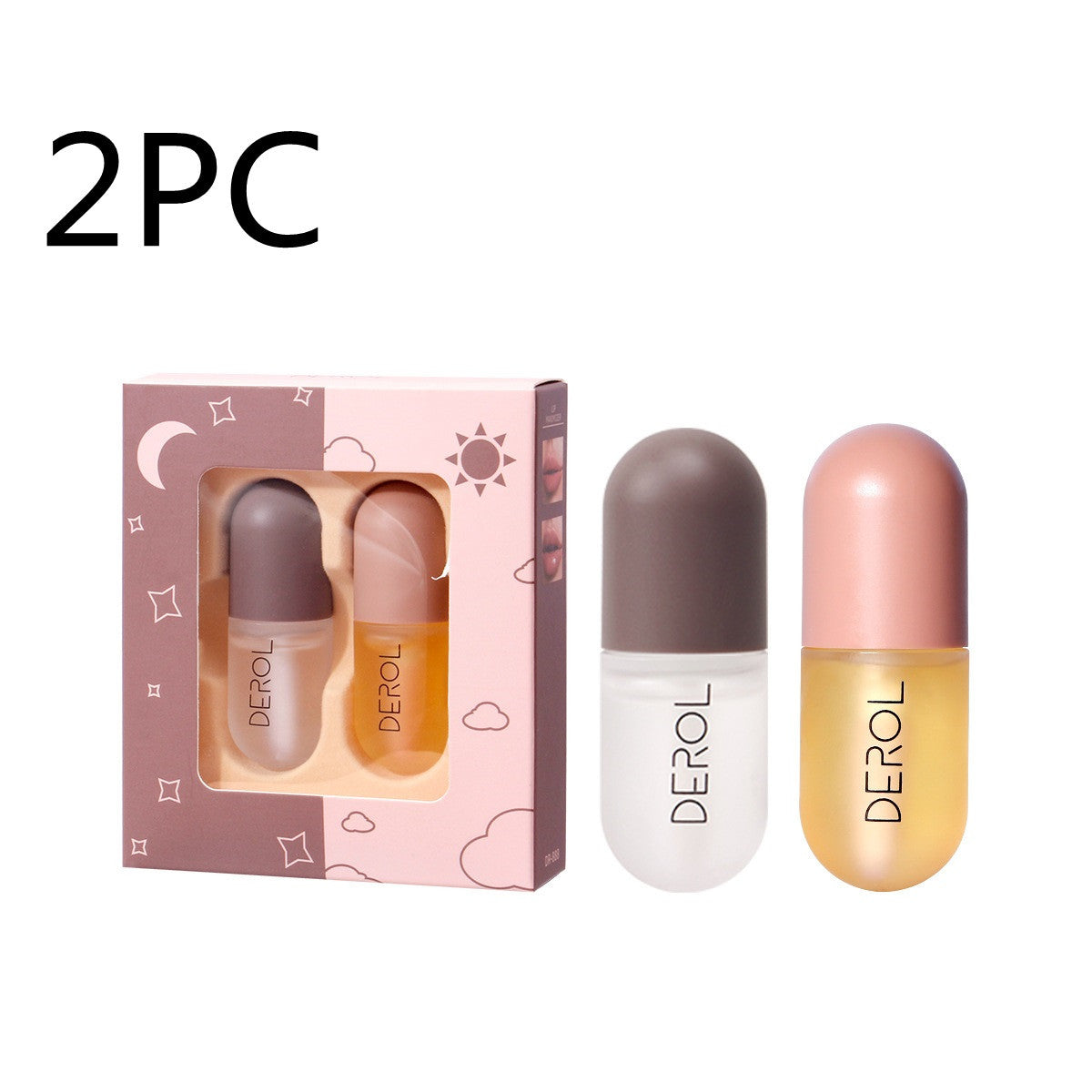 Day & Night Instant Volume Lip Plumper Oil – Clear, Long-Lasting Hydration & Fine Line Reduction
