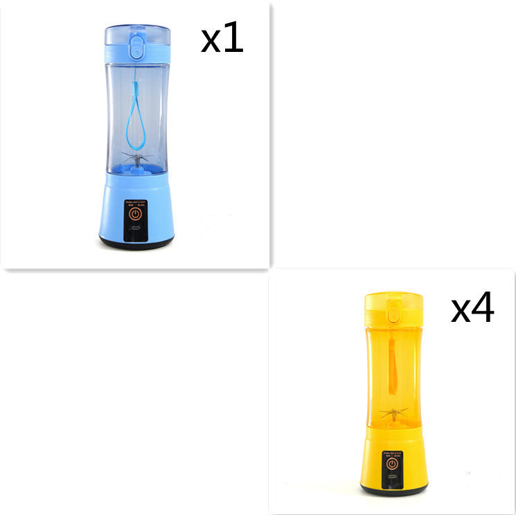Portable Electric Fruit Juicer – USB Rechargeable Mini Smoothie Blender