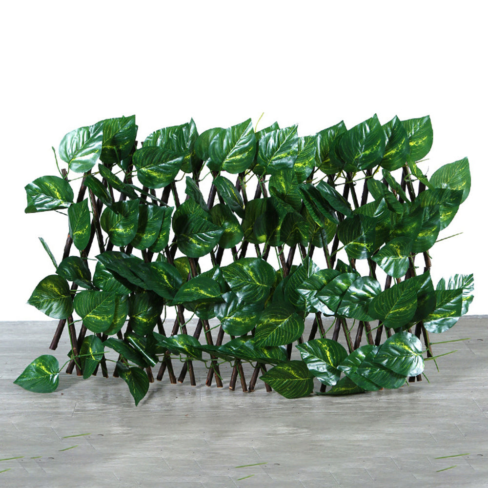 Expandable Wooden Garden Trellis – Anticorrosive Wood Fence Panel for Climbing Plants & Wall Décor