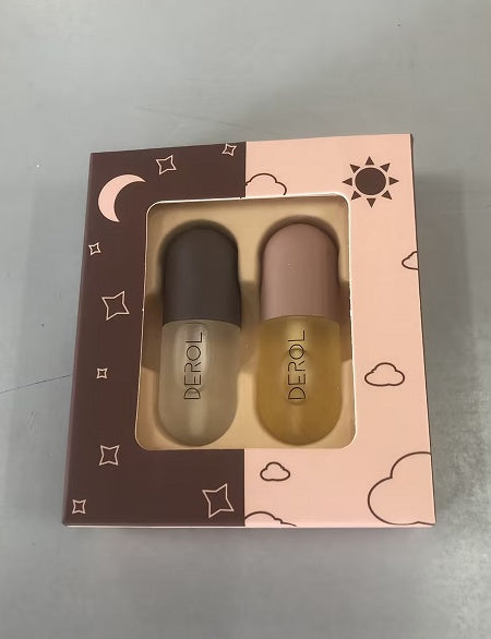Day & Night Instant Volume Lip Plumper Oil – Clear, Long-Lasting Hydration & Fine Line Reduction