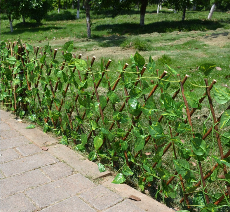 Expandable Wooden Garden Trellis – Anticorrosive Wood Fence Panel for Climbing Plants & Wall Décor