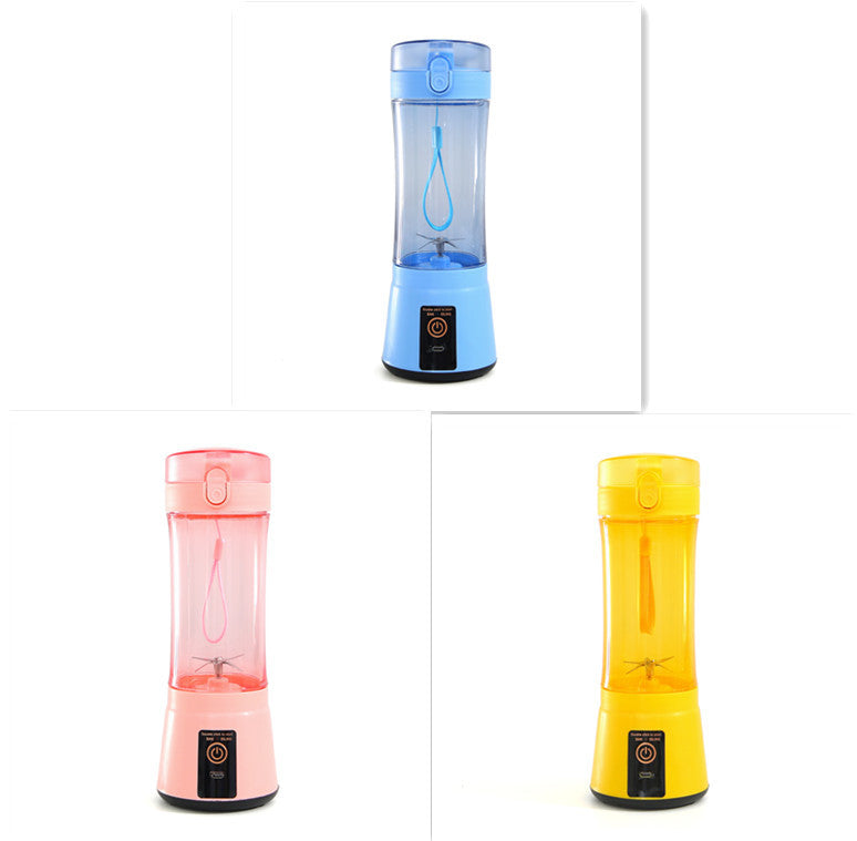 Portable Electric Fruit Juicer – USB Rechargeable Mini Smoothie Blender
