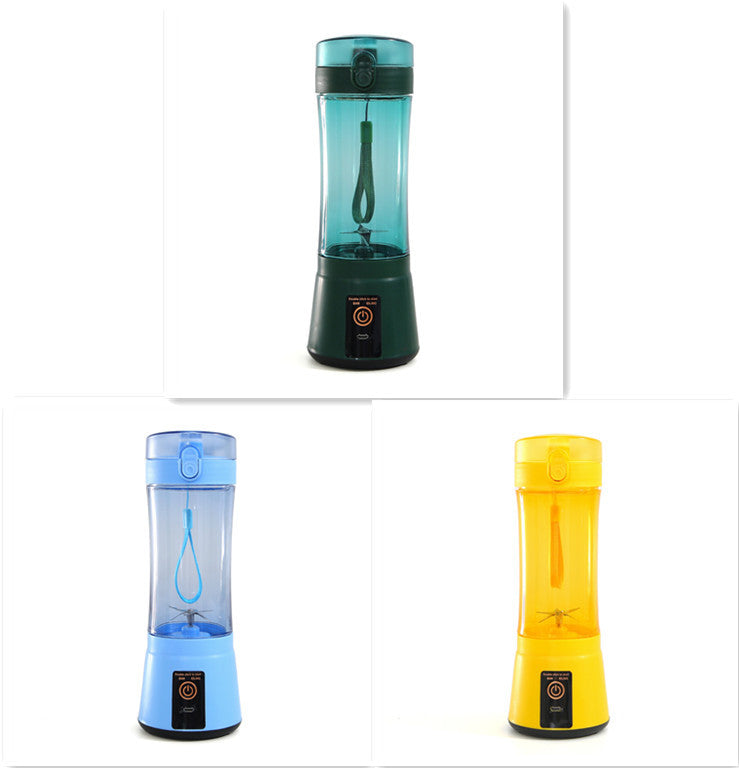 Portable Electric Fruit Juicer – USB Rechargeable Mini Smoothie Blender
