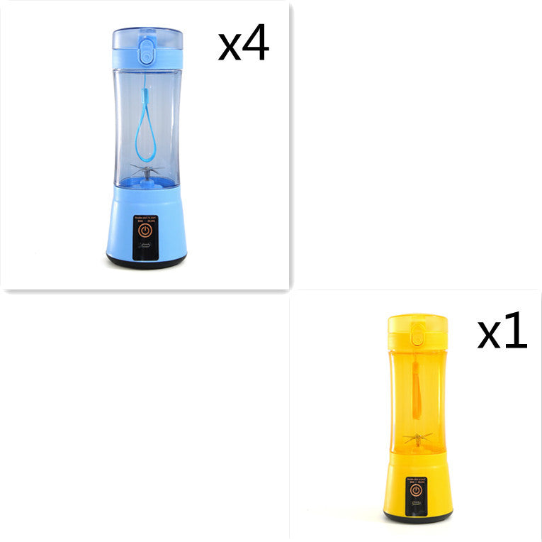 Portable Electric Fruit Juicer – USB Rechargeable Mini Smoothie Blender
