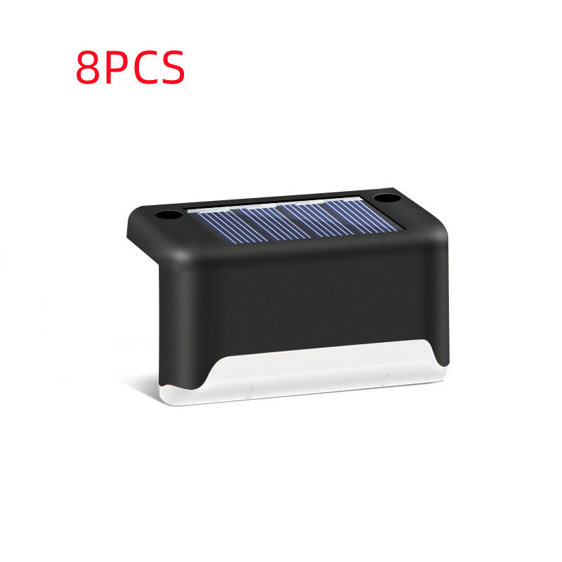 Fashion Outdoor Solar Courtyard Stair Light – Waterproof LED Step Lighting for Garden & Pathway