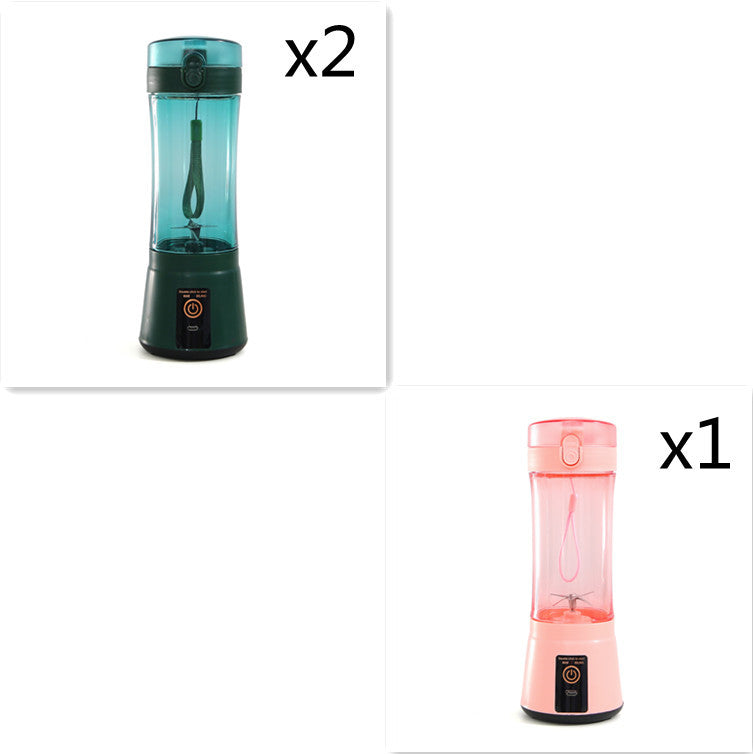 Portable Electric Fruit Juicer – USB Rechargeable Mini Smoothie Blender