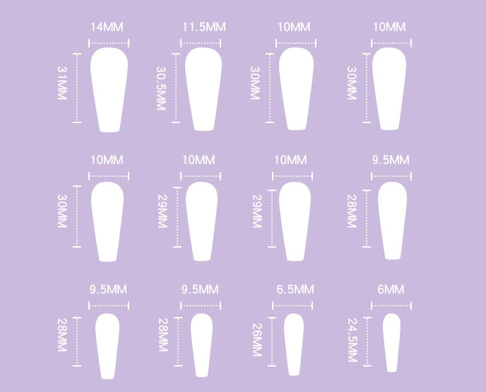 Soft Finish False Nails – Ready-to-Wear, Reusable Press-On Nail Set for Salon-Quality Manicure