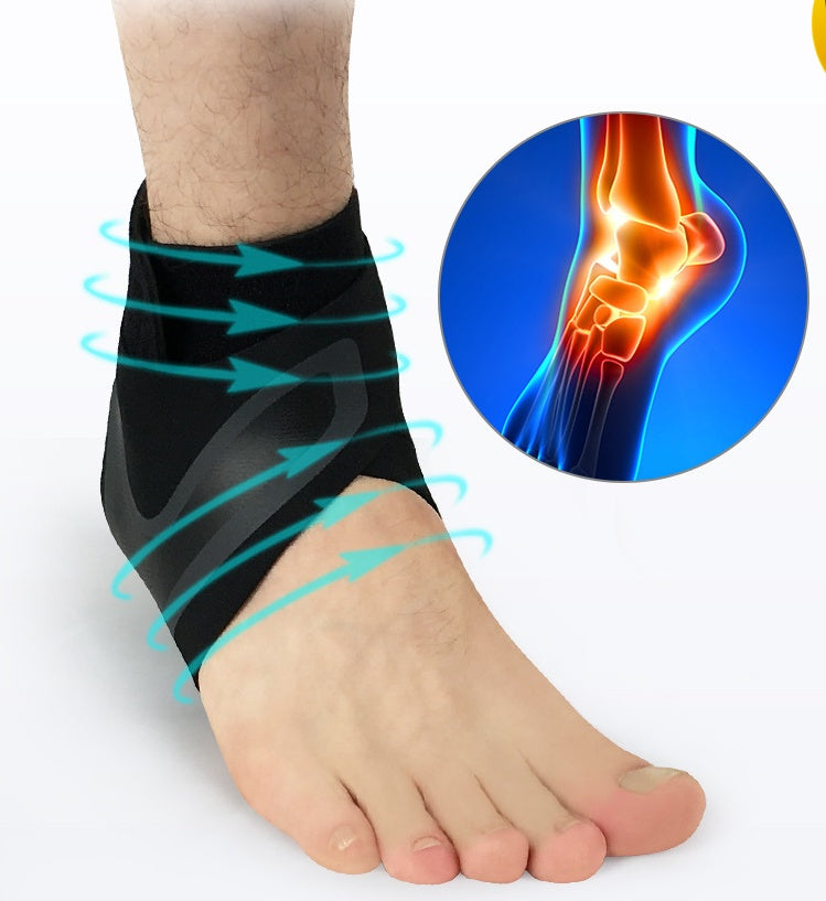 Ankle Support Brace – Compression Sleeve for Running, Basketball & Sports Injury Prevention
