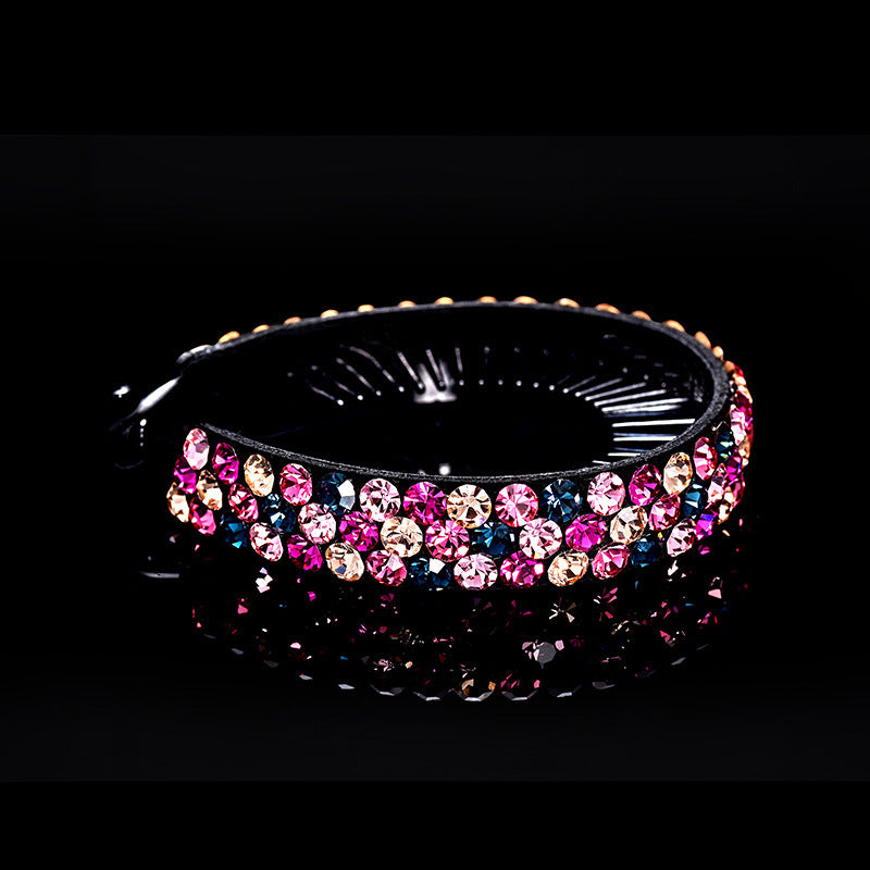 Elegant Rhinestone Hair Claw – Sparkling Crystal Hair Clip for Women