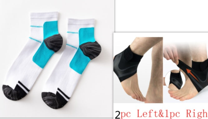 Ankle Support Brace – Compression Sleeve for Running, Basketball & Sports Injury Prevention
