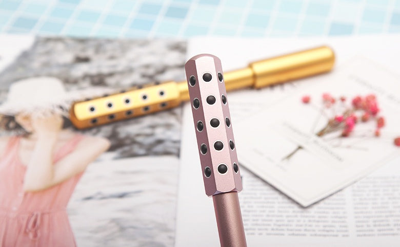 30 Germanium Beauty Stick Facial Roller & Anti-Wrinkle Face Massage Wand