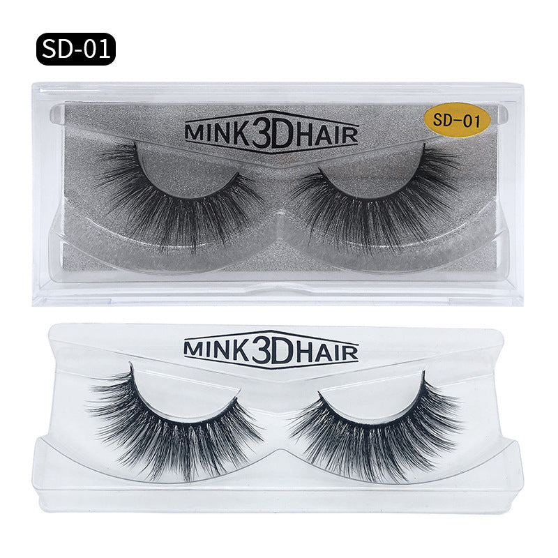3D Exaggerated Mink Eyelashes – 25mm Bold & Fluffy Glam Lashes