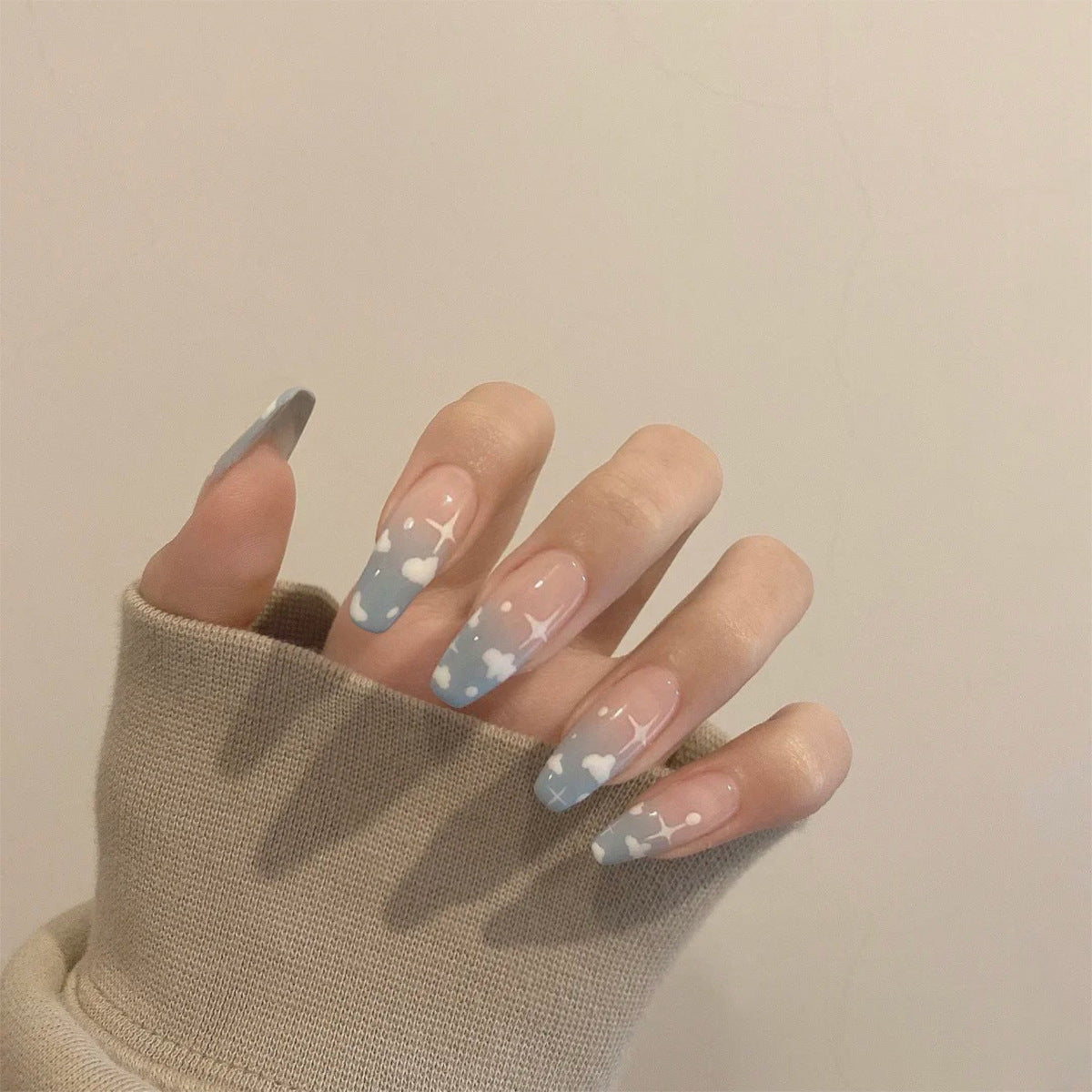 Soft Finish False Nails – Ready-to-Wear, Reusable Press-On Nail Set for Salon-Quality Manicure