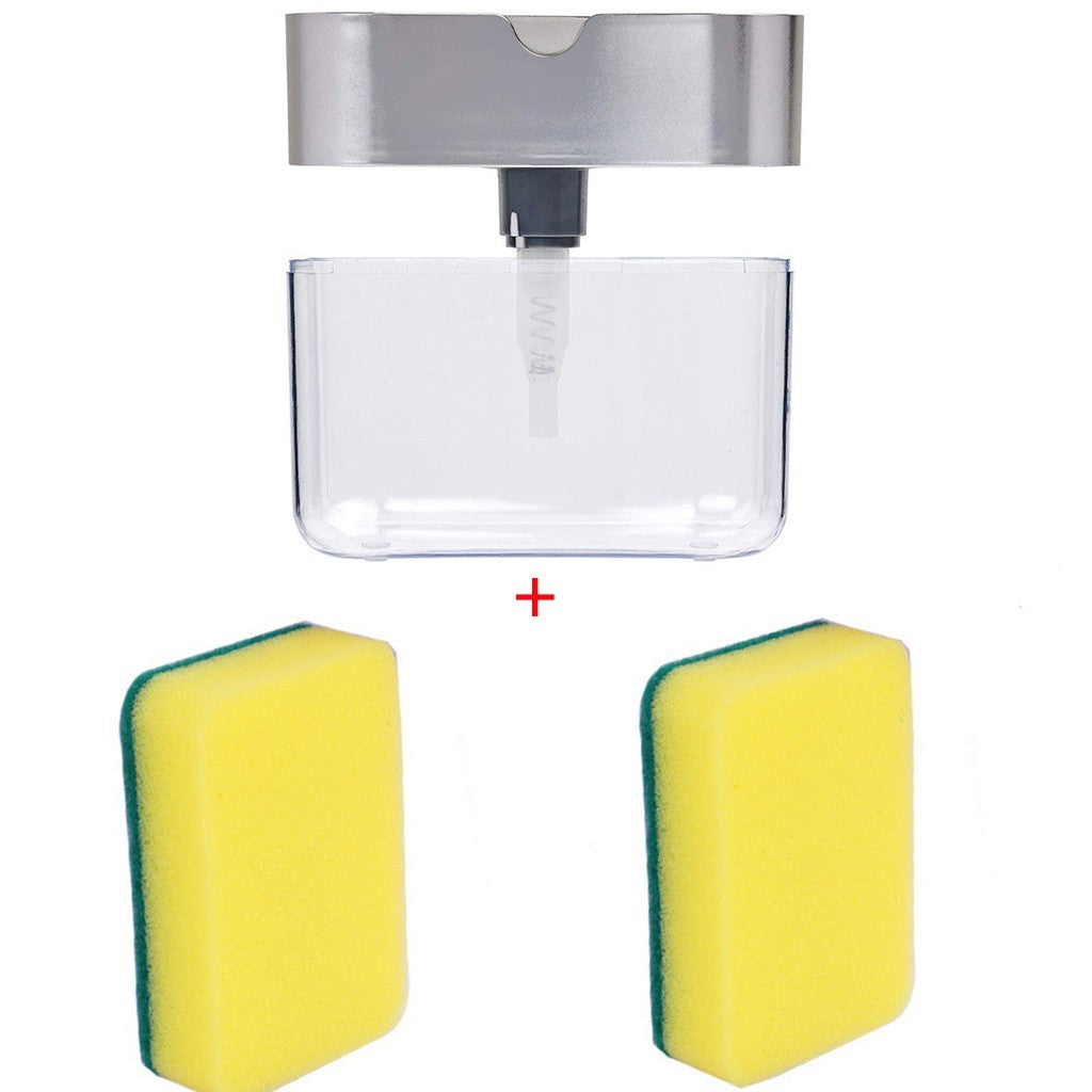Household Brush Pot Press – Dish Wash Brush with Pressing Function for Easy Cleaning