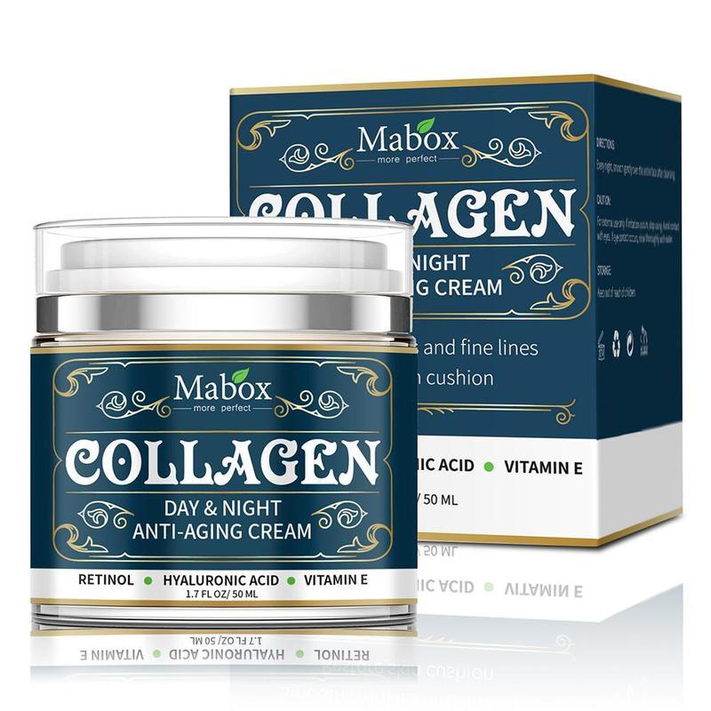 Collagen Moisturizing Facial Cream – Anti-Aging & Wrinkle-Reducing Day & Night Hydrating Cream