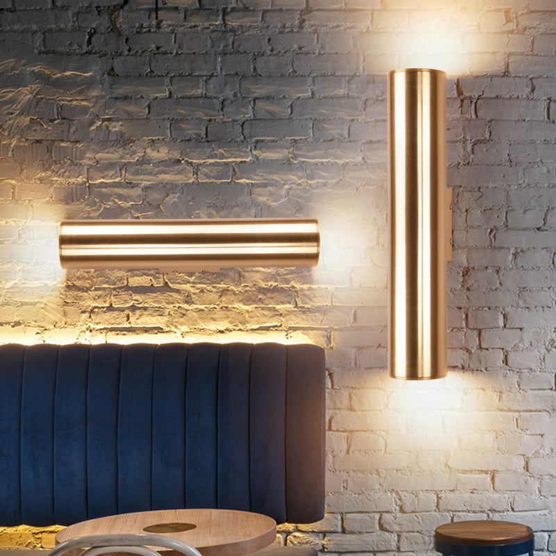 Vintage Iron Wall Lamp – Retro Industrial Wall Sconce for Living Room & Hallway