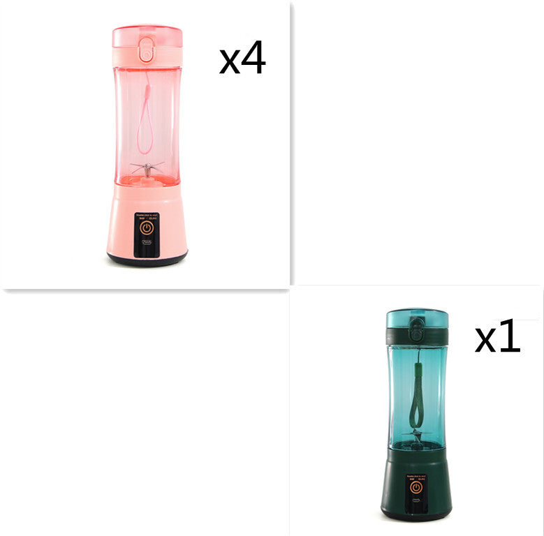 Portable Electric Fruit Juicer – USB Rechargeable Mini Smoothie Blender