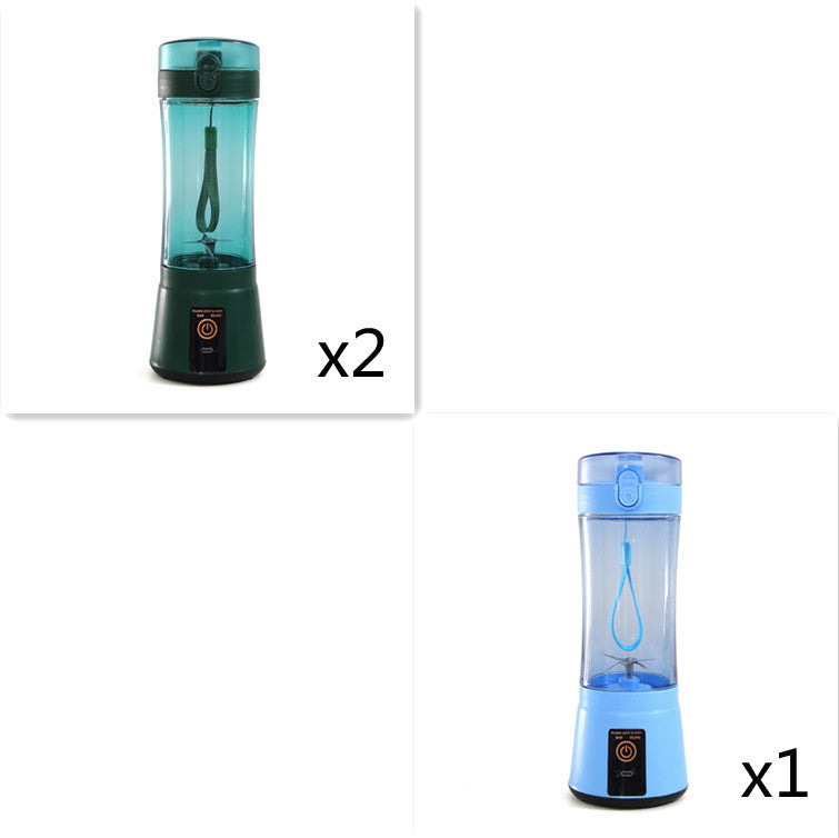 Portable Electric Fruit Juicer – USB Rechargeable Mini Smoothie Blender
